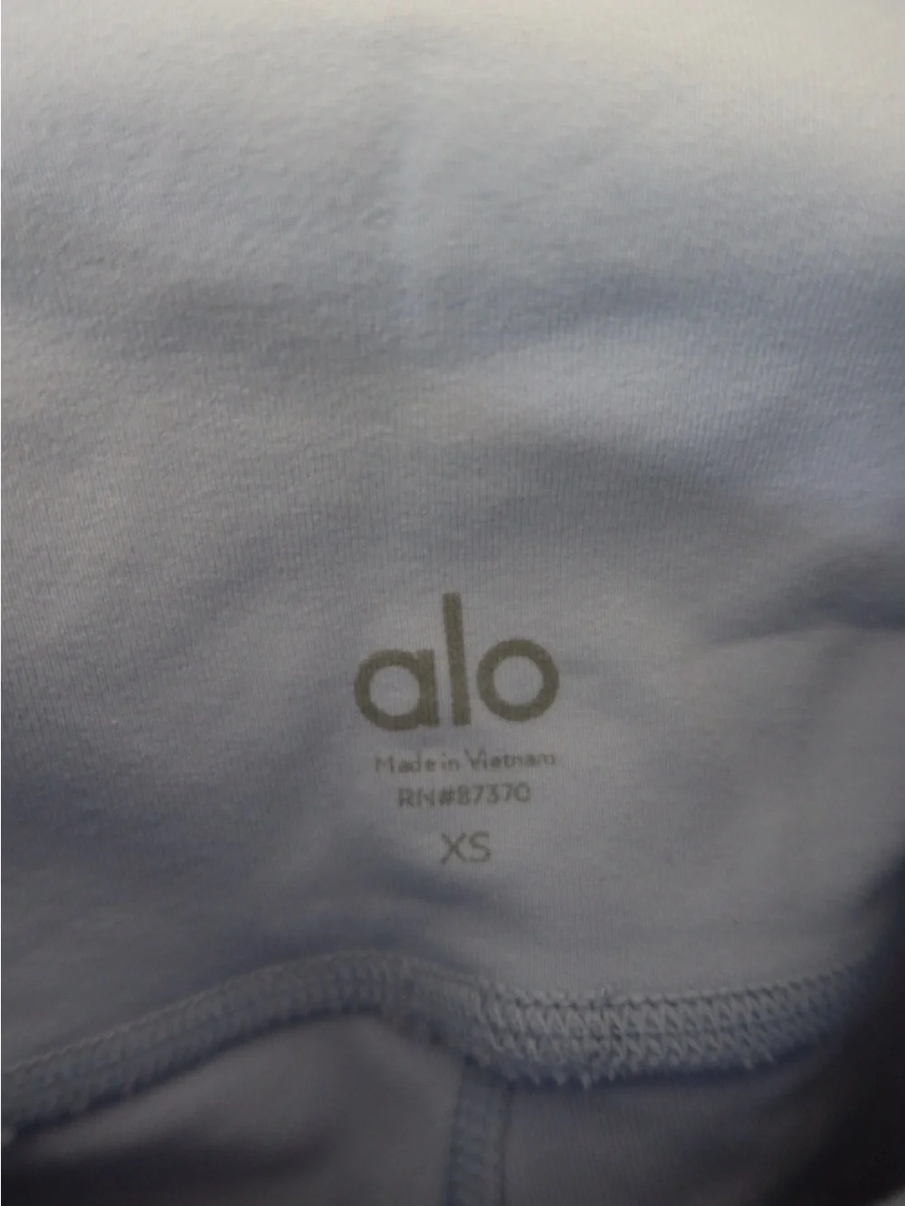 ALO Yoga Light Blue High-Waist Leggings